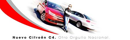 Citroën C4 y Diego Torres