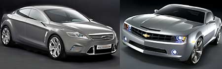 Ford Iosis y Chevrolet Camaro