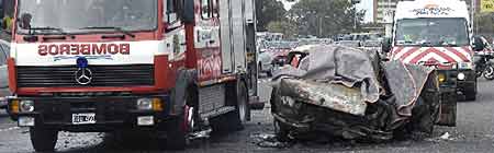 Accidente en la Panamericana - Foto: Diario La Nación