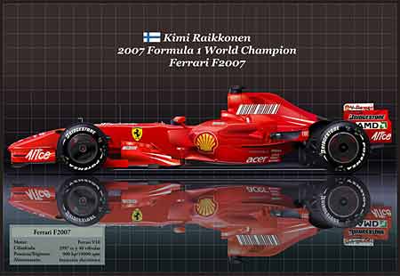 Ferrari Campeón 2007 - por Jorge García