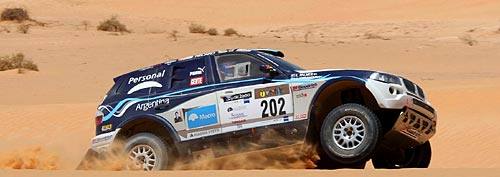 Argentina X-Raid Personal Team en el Rally de Túnez