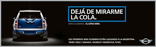 Preventa del MINI Clubman en Argentina
