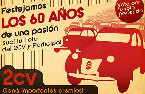 Citroën celebra los 60 años del 2CV con un concurso fotográfico