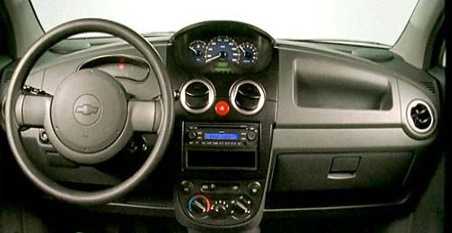 Interior del Chevrolet Spark