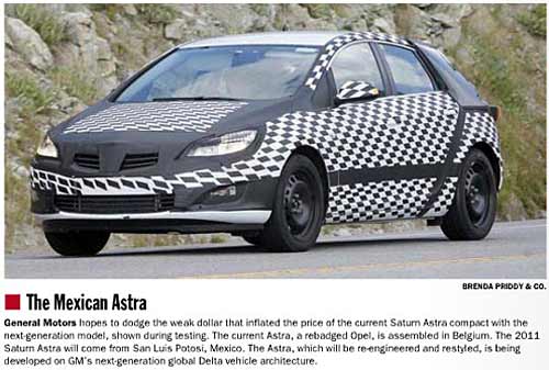 Nuevo Astra - Foto: Automotive News