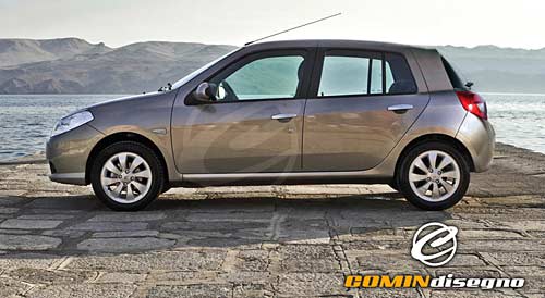 Renault Symbol Hatchcback - Recreación: Luis Comin