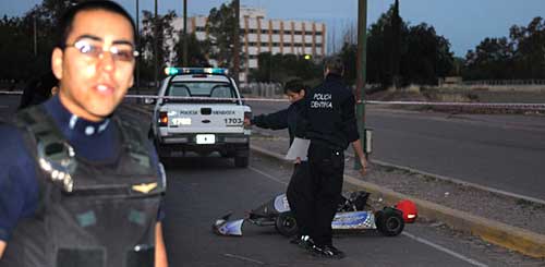 Un chico de 12 años murió en Mendoza al chocar con su karting - Foto: MDZOL