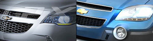 Chevrolet  GPiX versus Chevrolet Prisma Y