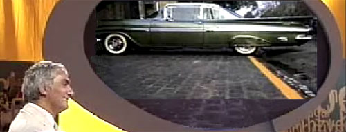 Así quedó el Impala 59 de Santiago Montoya. - Captura de TV.