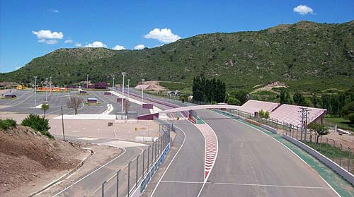 Autódromo de Potrero de los Funes, San Luis. Foto: Wikipedia.