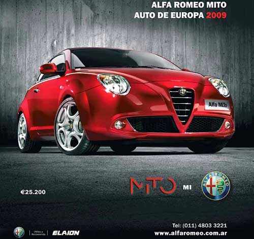 Alfa Romeo MiTo en Argentina.