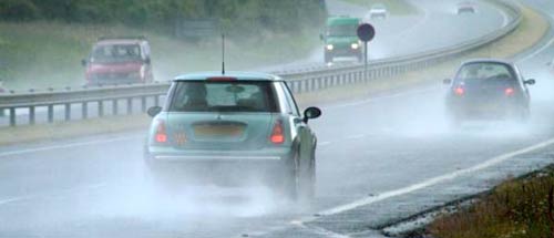 Seguridad vial: consejos a tener en cuenta los días de lluvia