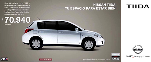 Nissan Tiida Promo de julio. 