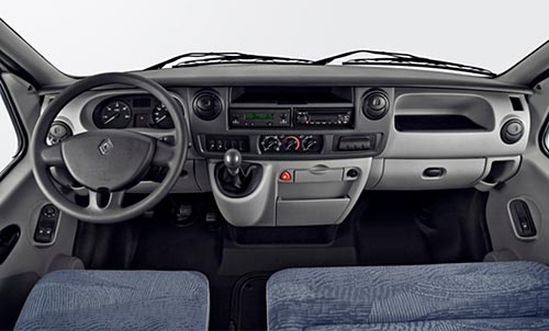 Interior de la Nueva Renault Master.