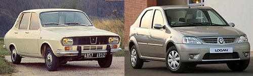 Renault 12 y Renault Logan
