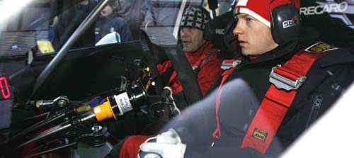 Raikkonen corre en Finlandia en WRC.