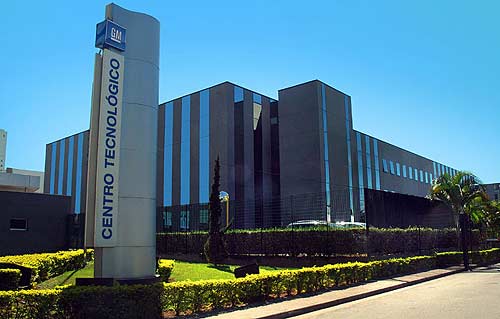 Vista del Centro Tecnológico de GM en Sao Caetano do Sul.