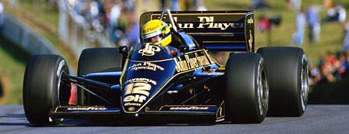 El recordado Lotus-Renault de Senna.