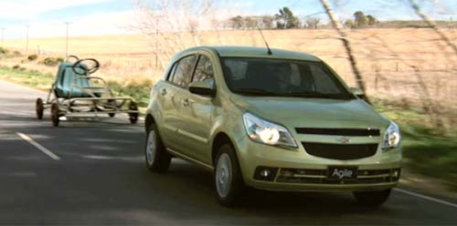 Comercial Chevrolet Agile "Autitos" para Argentina