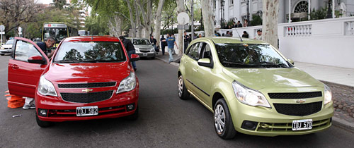 Contacto de prensa con el Chevrolet Agile - Foto: Fabián Malavolta