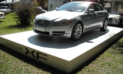 Presentación del Jaguar XF en Autoclasica 2009