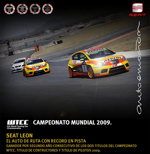 Seat Campeón del WTCC 2009