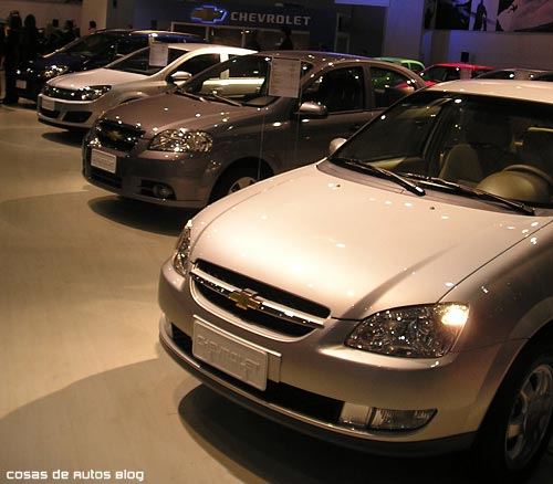 Chevrolet Corsa (Sail) en el Salón de Chile de 2006 - Foto: Cosas de Autos Blog