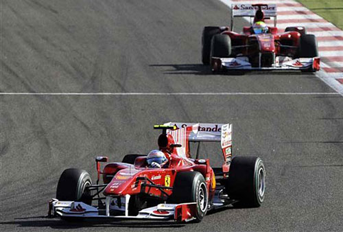 Ferrari hizo el 1-2 en Barhein