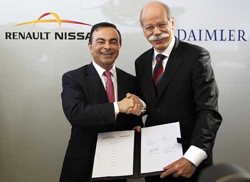 Renault-Nissan y Daimler AG anuncian una cooperación estratégica