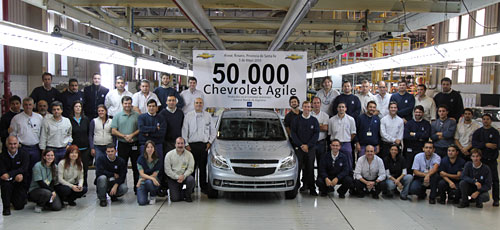 50 mil Chevrolet Agile