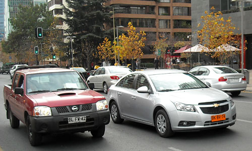 El patentamiento de autos 0 Km. crece en Chile.