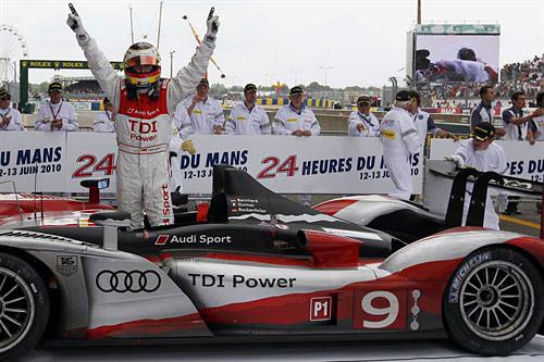 Audi ganó las 24 Horas de Le Mans de 2010