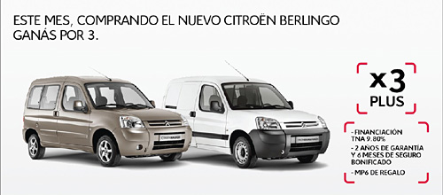 Campaña junio de la nueva Citroën Berlingo.