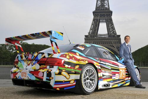El BMW M3 GT2 art car creado por Jeff Koons