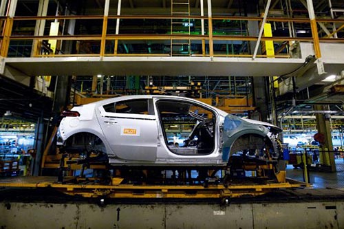 Proceso de producción del Chevrolet Volt