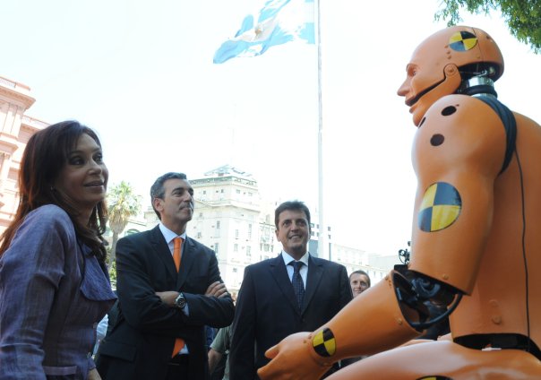 Cristina Fernández frente a la Seguridad vial
