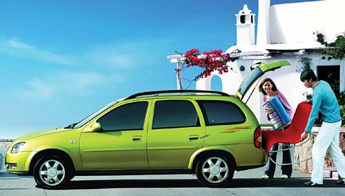 Chevrolet Sail Wagon comercializado hasta el año pasado en China.