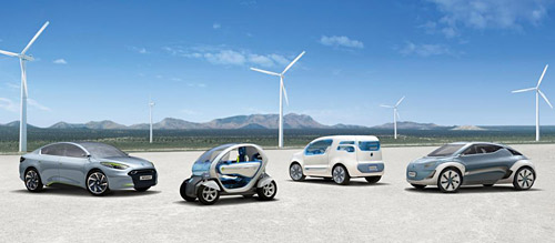 La gama Renault Zero Emission