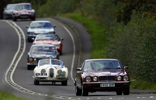 Caravana de los 75 años de Jaguar