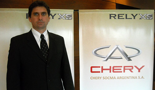 Alejandro Nicolini, Gerente General de Chery Argentina.