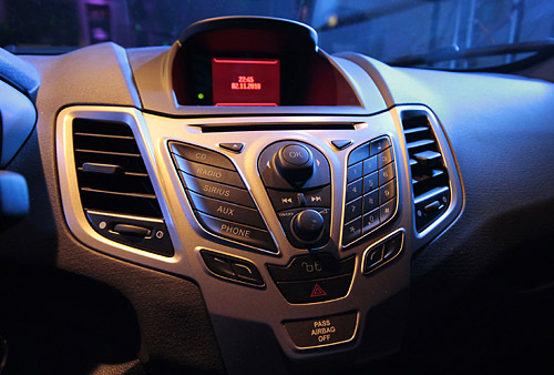 El interior del Ford Fiesta Kinetic Design