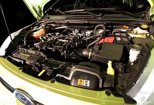 El motor del Ford Fiesta Kinetic Design 