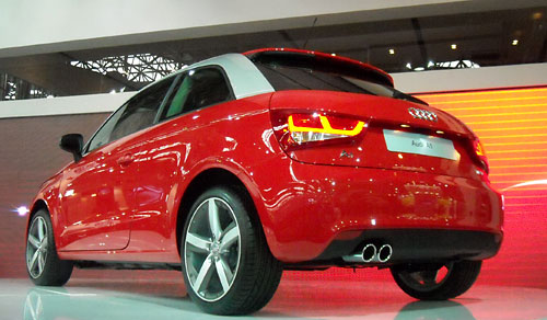 El Audi A1 en el Salón de San Pablo 2010 -  Foto: Cosas de Autos Blog.