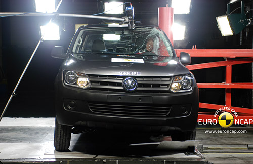 Volkswagen Amarok en los test del Euro NCAP.