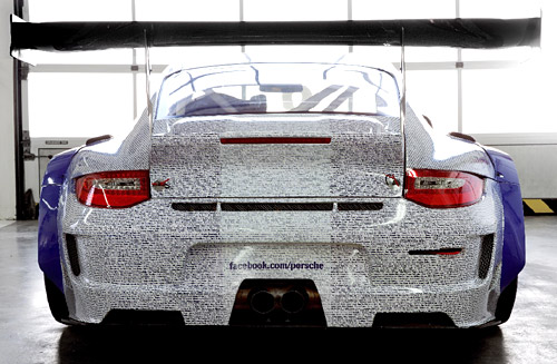 Porsche 911 GT3 R Hybrid Facebook
