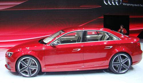 Audi A3 sedán Concept