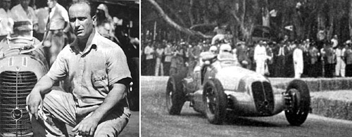 Fangio en el Gran Premio de Buenos Aires de 1948