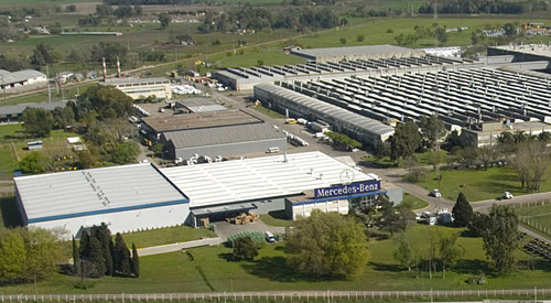 Centro de producción de Mercedes-Benz en Virrey del Pino
