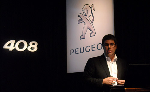 Pablo Averame, responsable de Marketing de Peugeot Argentina