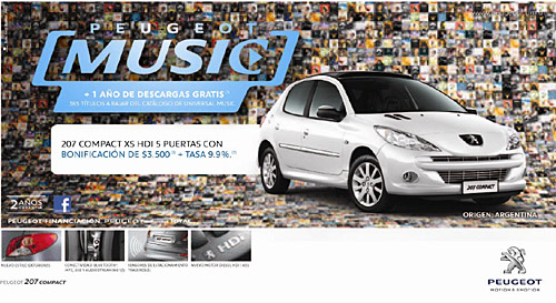 Peugeot Music